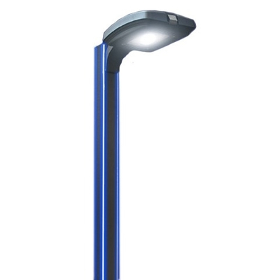 30w 50w 60W Dış Mekan LED Bahçe Direği Işıkları Kare Sütun AoXin Lamba Sonrası